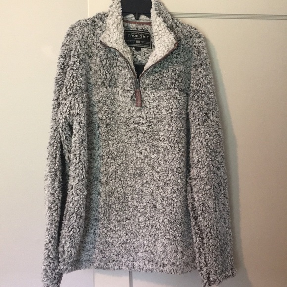 Original True Grit grey pullover - Picture 1 of 2